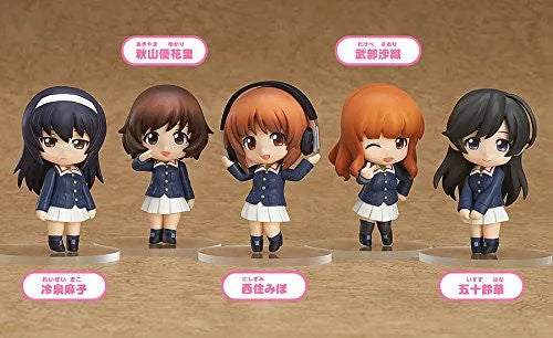 Girls und Panzer - Nishizumi Miho - Nendoroid Petit - Nendoroid Petit Girls und Panzer - Nendoroid Petite: Girls und Panzer - Ankou Team Ver. (Good Smile Company)ㅤ – Good Smile Company – ActionFigureBrasil