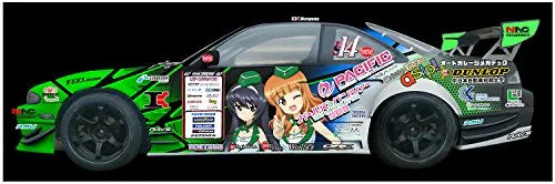 Girls und Panzer - Pacific Racing NAC Girls und Panzer Type S14 D1Grand Prix 2017 - 1/24 (Platz)ㅤ – Platz Hobby – ActionFigureBrasil