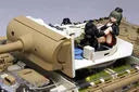 Girls und Panzer - Panther Ausf.G - 1/35 - Kuromorimine Girls` High School with Full Interior & Crew (Platz)ㅤ – Platz Hobby – ActionFigureBrasil