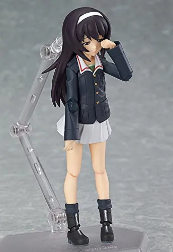 Girls und Panzer - Reizei Mako - Figma #247 (Max Factory)ㅤ – Max Factory – ActionFigureBrasil