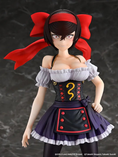 Girls Und Panzer Ribbon no Musha - Tsuruki Shizuka - 1/6 - Dirndl Ver. (Kaitendoh)ㅤ – Kaitendoh – ActionFigureBrasil — com base expositora