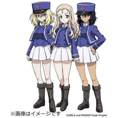 Girls und Panzer: Saishuushou - Mary - Oshida Ruka - BC Freedom Academy Figure Set - 1/35 (Platz)ㅤ – Platz Hobby – ActionFigureBrasil