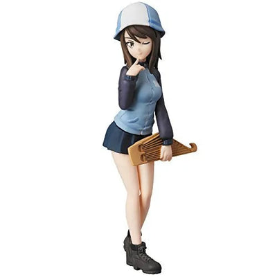 Girls und Panzer: Saishuushou - Mika - Ultra Detail Figure No.384 - 1/16ㅤ – Medicom Toy – ActionFigureBrasil