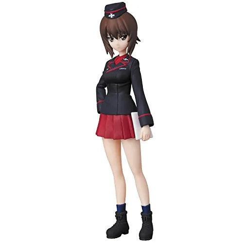 Girls und Panzer: Saishuushou - Nishizumi Maho - Ultra Detail Figure No.381 - 1/16ㅤ – Medicom Toy – ActionFigureBrasil