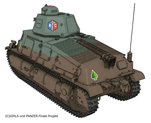 Girls und Panzer: Saishuushou - S35 - 1/35 - BC Freedom High School ver. (Platz)ㅤ – Platz Hobby – ActionFigureBrasil