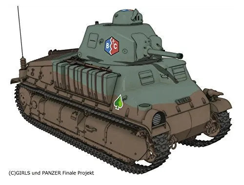 Girls und Panzer: Saishuushou - S35 - 1/35 - BC Freedom High School ver. (Platz)ㅤ – Platz Hobby – ActionFigureBrasil