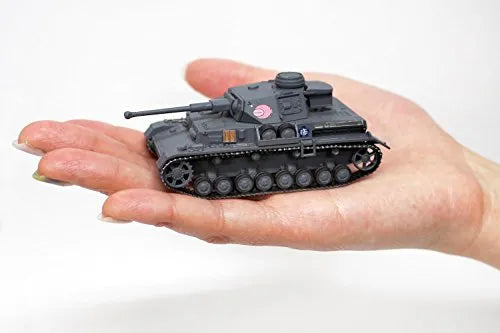 Girls und Panzer - Tenohira Senshado Collection - 02 - Pz.Kpfw.IV Ausf F2 (Ausf D modified) - 1/72 - Ankou Team (Platz)ㅤ – Platz Hobby – ActionFigureBrasil