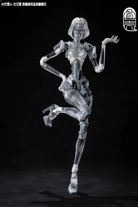 GK01FEC1 - AI Agent Maiden - Type C1 - Transparent Ver. - 1/12 (Hone kara kōbō)ㅤ – Hone kara kōbō – ActionFigureBrasil