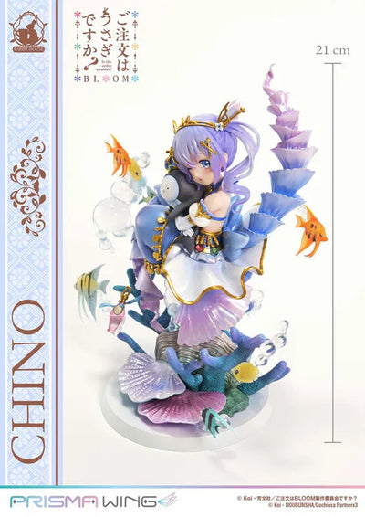 Gochuumon wa Usagi Desu ka? Bloom - Kafuu Chino - Tippy - Prisma Wing - 1/7 (Prime 1 Studio)ㅤ – Prime 1 Studio – ActionFigureBrasil — ângulo diferente