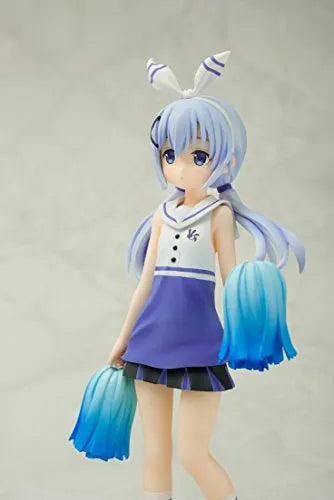 Gochuumon wa Usagi Desu ka?? - Kafuu Chino - 1/7 - Cheer Girl ver. (Chara-Ani, Toy's Works)ㅤ – Chara-Ani – ActionFigureBrasil — embalagem
