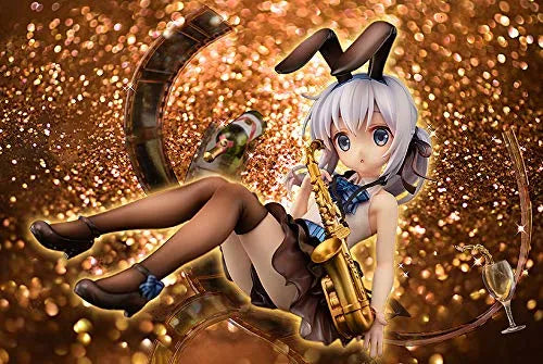 Gochuumon wa Usagi Desu ka?? - Kafuu Chino - 1/8 - Jazz Style (Aquamarine, Good Smile Company)ㅤ – Aquamarine – ActionFigureBrasil