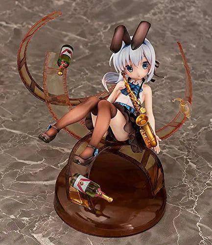 Gochuumon wa Usagi Desu ka?? - Kafuu Chino - 1/8 - Jazz Style (Aquamarine, Good Smile Company)ㅤ – Aquamarine – ActionFigureBrasil
