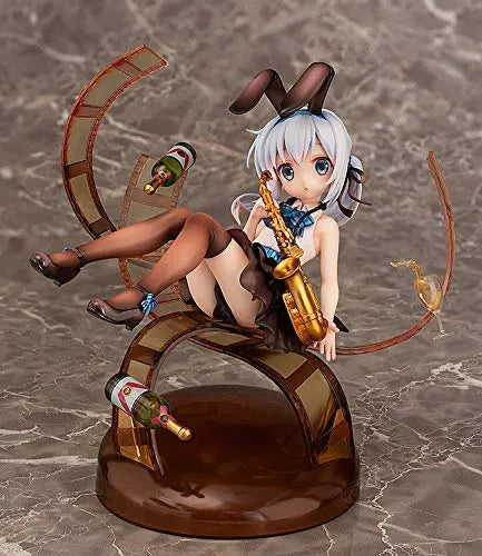 Gochuumon wa Usagi Desu ka?? - Kafuu Chino - 1/8 - Jazz Style (Aquamarine, Good Smile Company)ㅤ – Aquamarine – ActionFigureBrasil