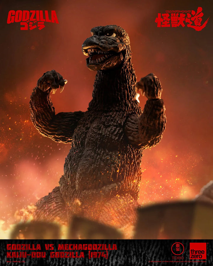 Godzilla (1974) KAIJU-DOU – Threezero – ActionFigure Brasil