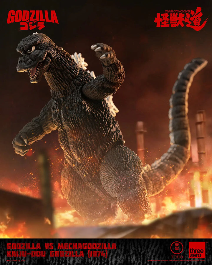 Godzilla (1974) KAIJU-DOU – Threezero – ActionFigure Brasil