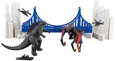 Godzilla (2014) - Gojira - MUTO - Godzilla 2014 City Diorama (Bandai)ㅤ – Bandai – ActionFigureBrasil