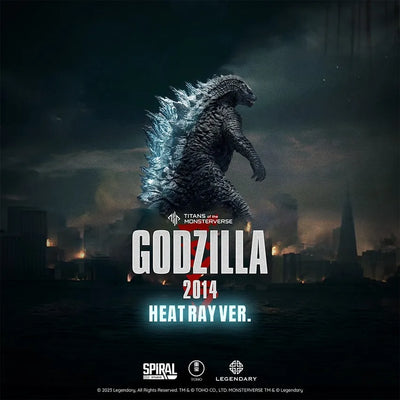 Godzilla 2014 (Heat Ray Version) (Heat Ray Version) – Spiral Studio – ActionFigure Brasil — ângulo diferente