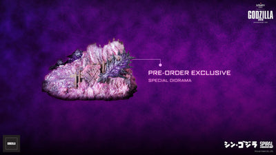 Godzilla 2016 (Awakening Version) - LIMITED EDITION: TBD (Awaking Version) – Spiral Studio – ActionFigure Brasil — acessórios