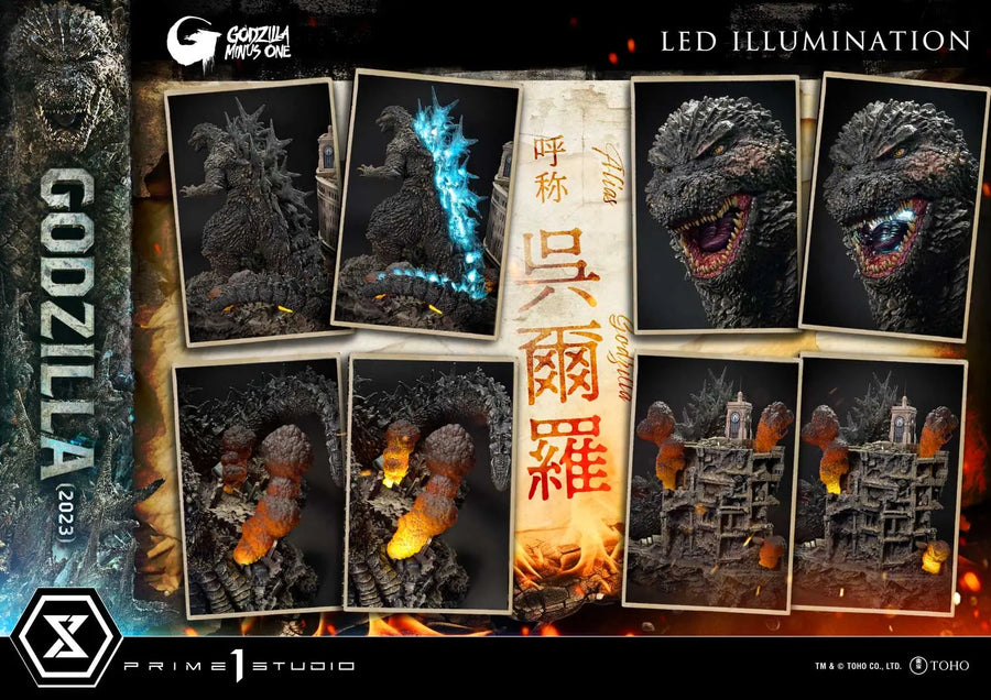 Godzilla (2023) (Bonus Version) GODZILLA MINUS ONE (Film) – Prime1Studio – ActionFigure Brasil