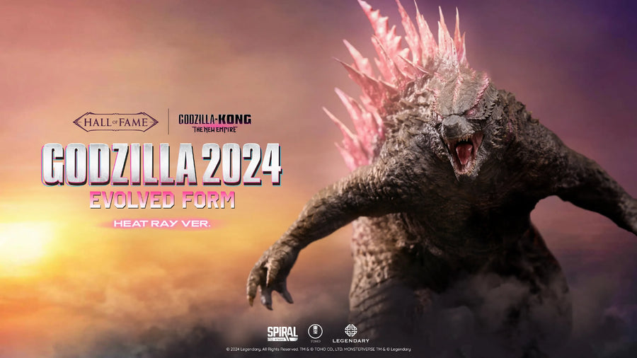 Godzilla 2024 Evolved Form (Heat Ray Version) – Spiral Studio – ActionFigure Brasil