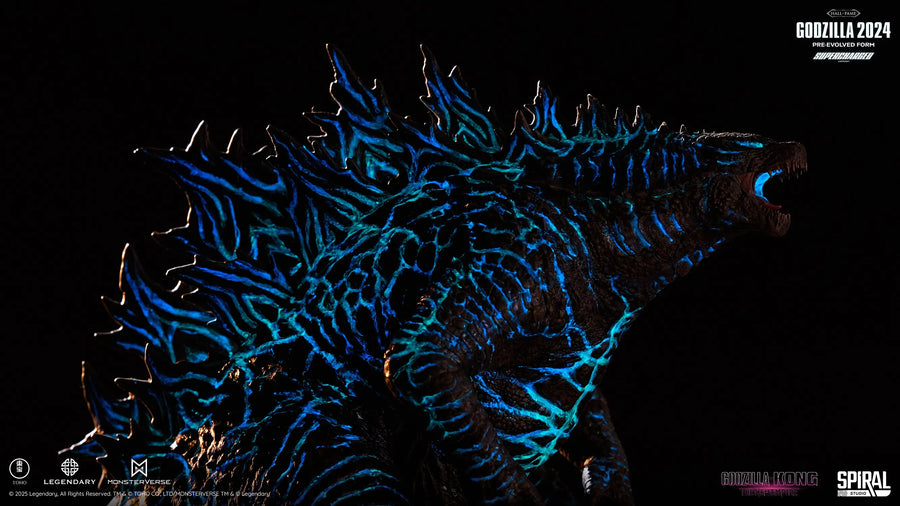 Godzilla 2024 Pre-Evolved Form (Superchargd Version) (Supercharged) – Spiral Studio – ActionFigure Brasil