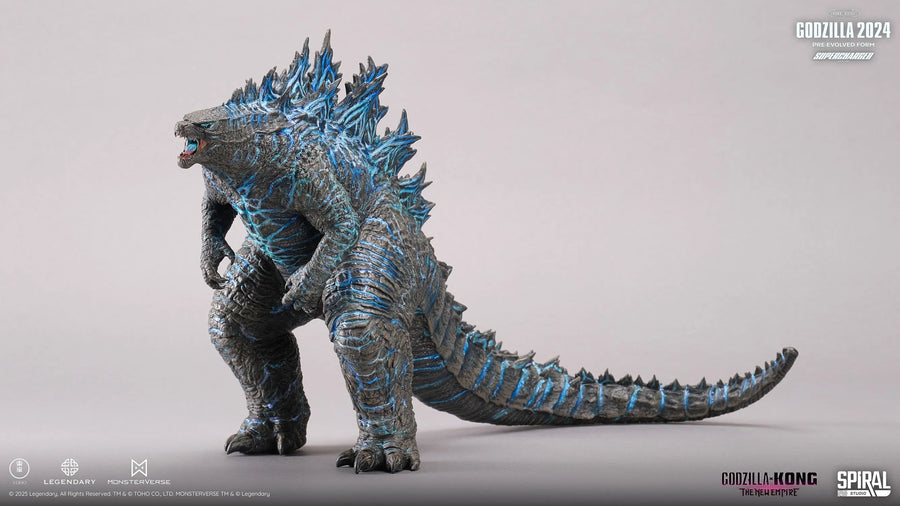 Godzilla 2024 Pre-Evolved Form (Superchargd Version) (Supercharged) – Spiral Studio – ActionFigure Brasil