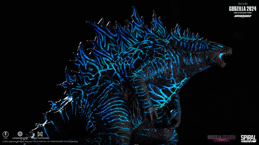 Godzilla 2024 Pre-Evolved Form (Superchargd Version) (Supercharged) – Spiral Studio – ActionFigure Brasil
