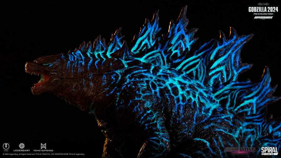 Godzilla 2024 Pre-Evolved Form (Superchargd Version) (Supercharged) – Spiral Studio – ActionFigure Brasil