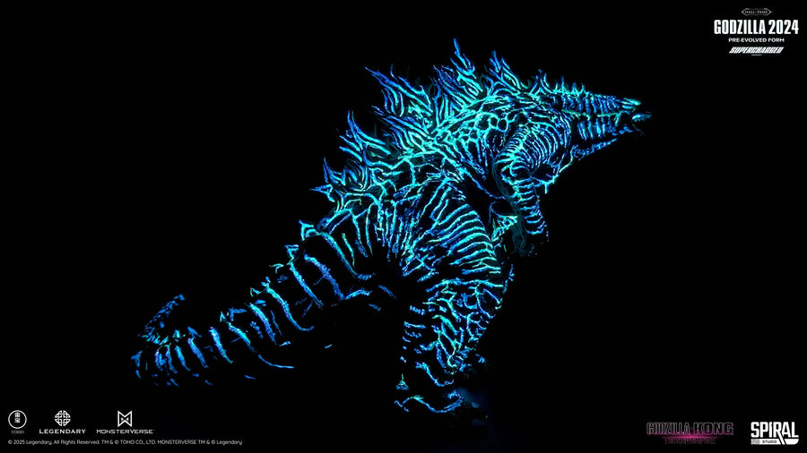 Godzilla 2024 Pre-Evolved Form (Superchargd Version) (Supercharged) – Spiral Studio – ActionFigure Brasil