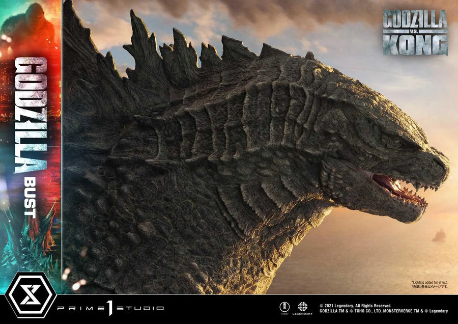 Godzilla Bust (Bonus Version) Godzilla vs Kong – Prime1Studio – ActionFigure Brasil