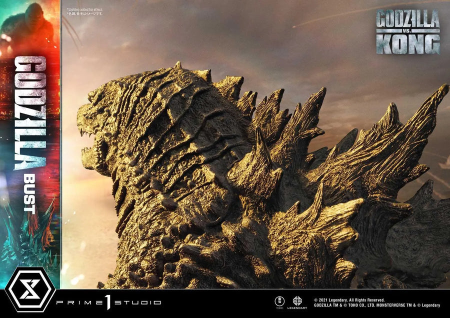 Godzilla Bust (Bonus Version) Godzilla vs Kong – Prime1Studio – ActionFigure Brasil