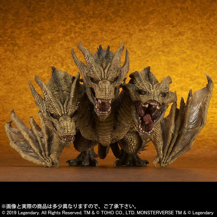 Godzilla: King of the Monsters - King Ghidorah - DefoReal Series (Plex, X-Plus)ㅤ – PLEX – ActionFigureBrasil