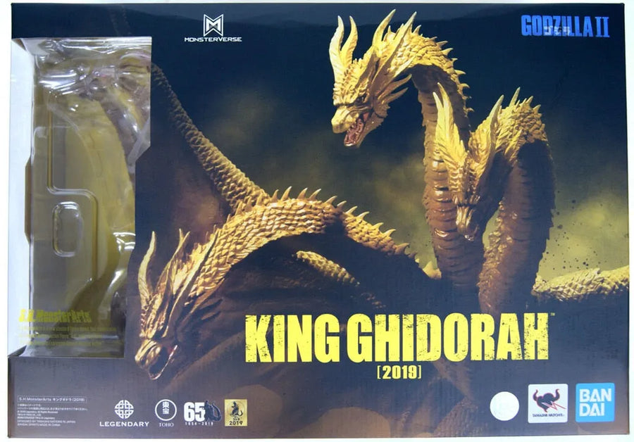 Godzilla: King of the Monsters - King Ghidorah - S.H.MonsterArts (Bandai Spirits)ㅤ – Bandai Spirits – ActionFigureBrasil