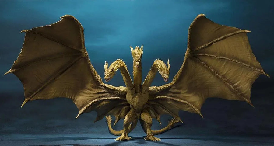 Godzilla: King of the Monsters - King Ghidorah - S.H.MonsterArts (Bandai Spirits)ㅤ – Bandai Spirits – ActionFigureBrasil
