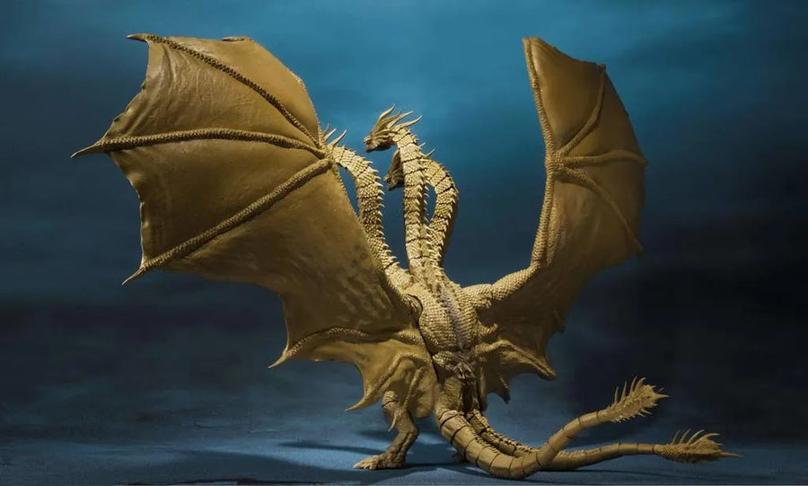 Godzilla: King of the Monsters - King Ghidorah - S.H.MonsterArts (Bandai Spirits)ㅤ – Bandai Spirits – ActionFigureBrasil