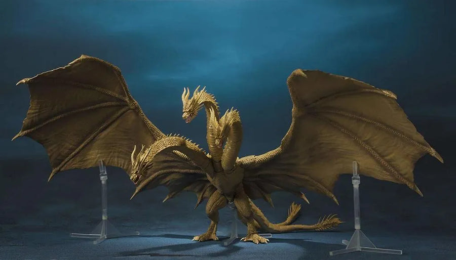 Godzilla: King of the Monsters - King Ghidorah - S.H.MonsterArts (Bandai Spirits)ㅤ – Bandai Spirits – ActionFigureBrasil