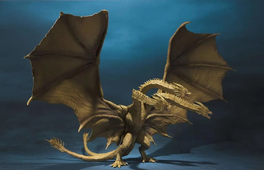 Godzilla: King of the Monsters - King Ghidorah - S.H.MonsterArts (Bandai Spirits)ㅤ – Bandai Spirits – ActionFigureBrasil