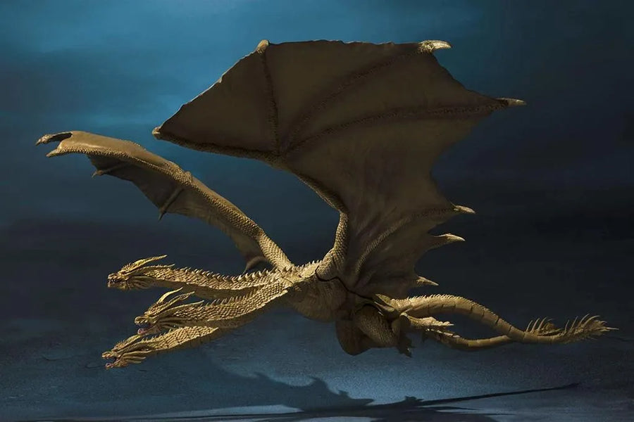 Godzilla: King of the Monsters - King Ghidorah - S.H.MonsterArts (Bandai Spirits)ㅤ – Bandai Spirits – ActionFigureBrasil