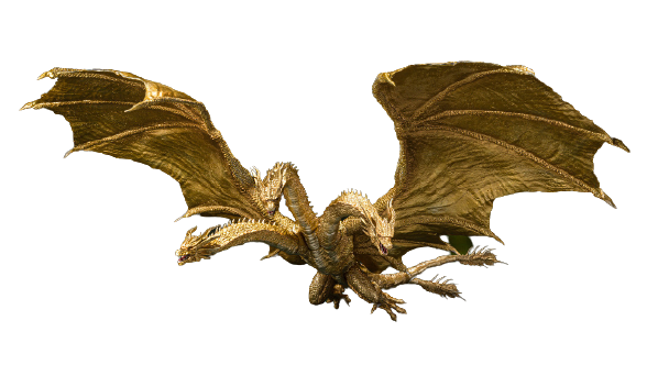 Godzilla: King of the Monsters - King Ghidorah - S.H.MonsterArts - Special Color Ver. (Bandai Spirits) [Shop Exclusive]ㅤ – Bandai Spirits – ActionFigureBrasil