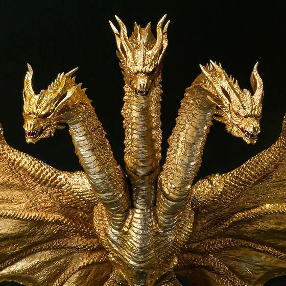 Godzilla: King of the Monsters - King Ghidorah - S.H.MonsterArts - Special Color Ver. (Bandai Spirits) [Shop Exclusive]ㅤ – Bandai Spirits – ActionFigureBrasil