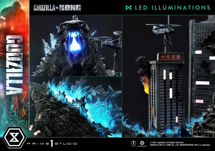 Godzilla (Regular Version) Godzilla vs Kong – Prime1Studio – ActionFigure Brasil