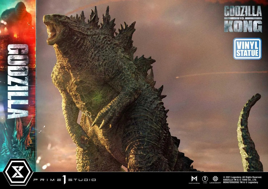 Godzilla (Vinyl Statue Version) Godzilla vs Kong – Prime1Studio – ActionFigure Brasil
