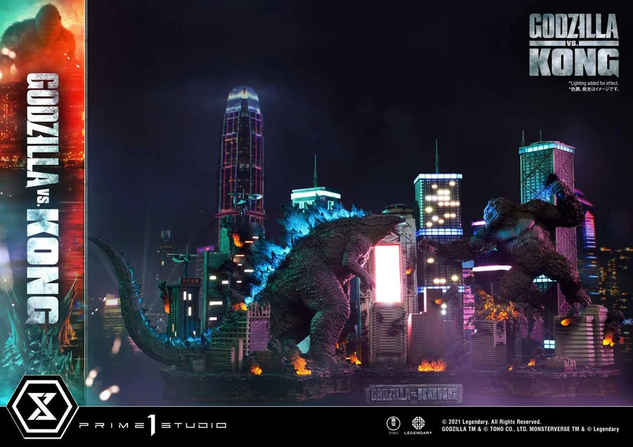 Godzilla vs Kong (Final Battle Edition) Godzilla vs Kong – Prime1Studio – ActionFigure Brasil
