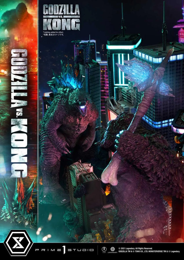 Godzilla vs Kong (Final Battle Edition) Godzilla vs Kong – Prime1Studio – ActionFigure Brasil