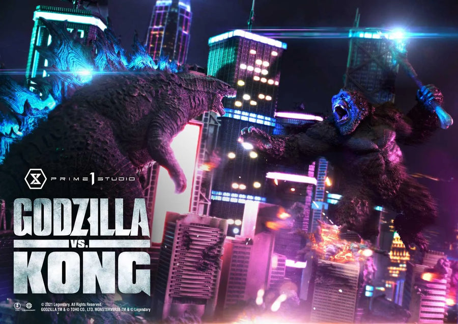 Godzilla vs Kong (Final Battle Edition) Godzilla vs Kong – Prime1Studio – ActionFigure Brasil