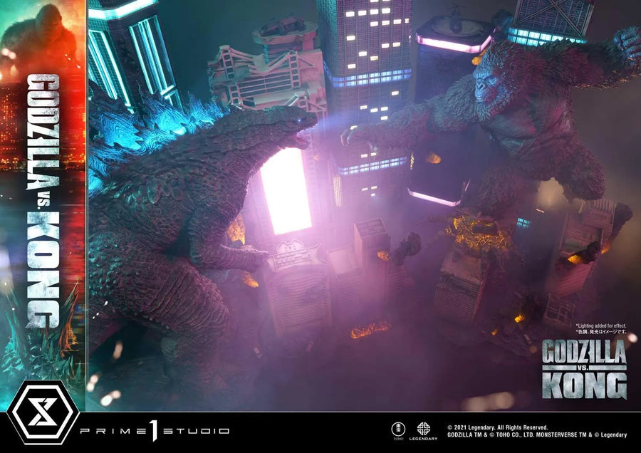 Godzilla vs Kong (Final Battle Edition) Godzilla vs Kong – Prime1Studio – ActionFigure Brasil