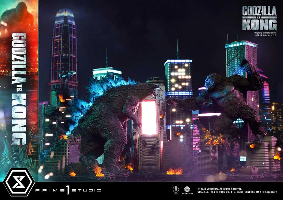 Godzilla vs Kong (Final Battle Edition) Godzilla vs Kong – Prime1Studio – ActionFigure Brasil