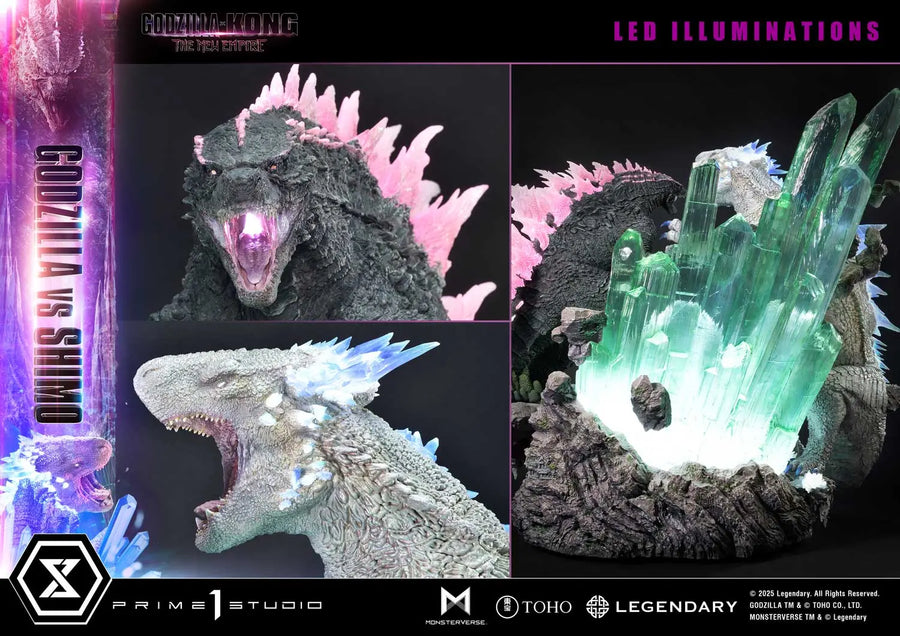 Godzilla vs Shimo (Bonus Version) Godzilla x Kong: The New Empire (Film) – Prime1Studio – ActionFigure Brasil