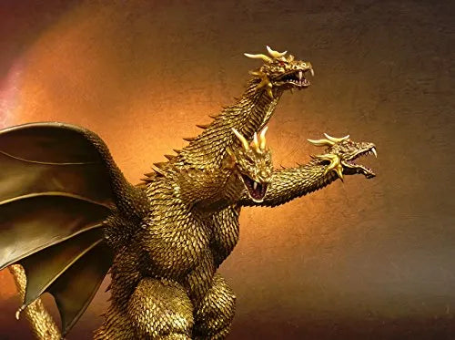 Gojira, Mothra, King Ghidorah Daikaijuu Soukougeki - King Ghidorah - Toho Daikaiju Series - 2001 Edition (X-Plus)ㅤ – X-Plus – ActionFigureBrasil