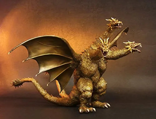 Gojira, Mothra, King Ghidorah Daikaijuu Soukougeki - King Ghidorah - Toho Daikaiju Series - 2001 Edition (X-Plus)ㅤ – X-Plus – ActionFigureBrasil